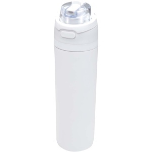 PF Sticlă de apă Theron RCS din oțel inoxidabil reciclat cu perete simplu, 800 ml, cu capac cu funcție dublă