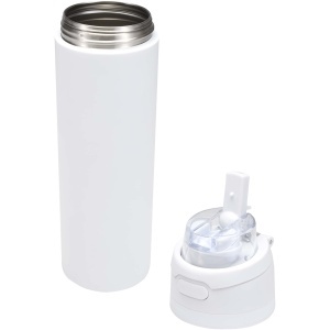 PF Sticlă de apă Theron RCS din oțel inoxidabil reciclat cu perete simplu, 800 ml, cu capac cu funcție dublă - Img 5