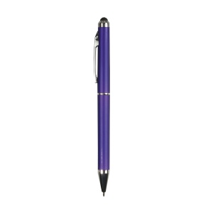 Plastic twist pen with touchscreen rubber tip - Img 3
