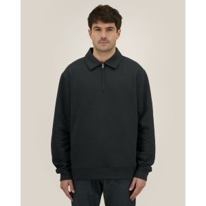 Proper - Hanoracul polo unisex cu fermoar - Medium Fit | Unisex 280 g/m² - Img 4