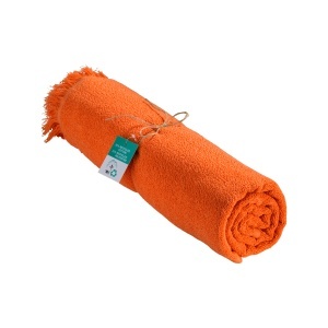 Prosop de plajă/Fouta cu franjuri din bumbac reciclat, 360 g/m2 - Img 8