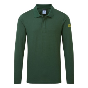 PW Anti-Static ESD Polo Shirt L/S - Img 1