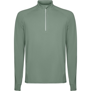 RO™ ESTAMBUL | Bluză raglan tehnică ML cu guler inversat, fermoar pe jumătate și detaliu reflectorizant | 88 % poliester reciclat / 12 % elastan | 200 gsm - Img 4