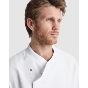 RO DABIZ CHEF JACKET - Front fabric: 100% microfiber polyester, 150 gsm.Back fabric: 100% bird's eye polyester, 135 gsm. - Img 5