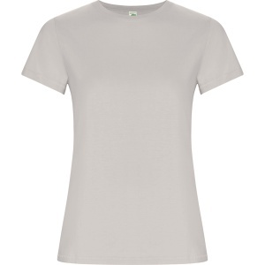 RO GOLDEN WOMAN - 100% combed organic cotton, single jersey. Colour: 160 gsm. White: 170 gsm. Heather grey colour 58: 85% organic cotton / 15% viscose. - Img 5