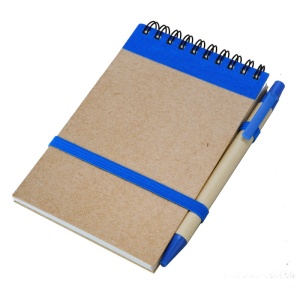 Royal™ KRAFT caiet cu pagini transparente 90×140 / 140 pagini cu pix - Img 4