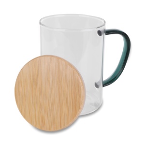 Royal CEYLON borosilicate glass mug - Img 3