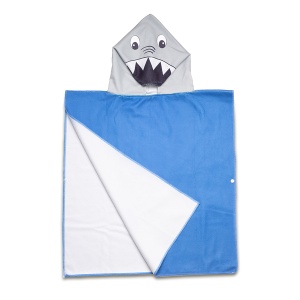 Royal Prosop poncho SHARKY cu glugă