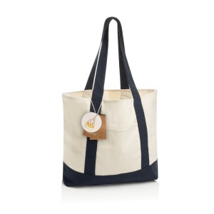 SHOP LOCAL AWARE™ recycled cotton 350gsm Tote bag - Img 15