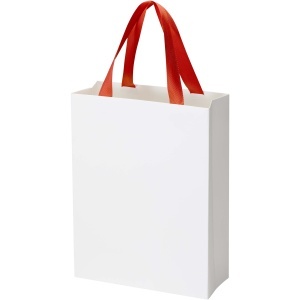 Smartfold 230 g/m2 paper bag with ribbon handles and matt lamination - 24 x 10 x 32 cm - Img 8