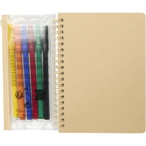 Squiggle B6 hard cover notebook and markers set - Img 2