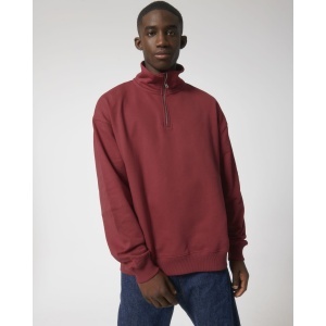 ST/ST Miller Dry - Hanorac unisex cu fermoar drept, cu aspect uscat și textură plăcută la atingere 400 g/m² - Img 7