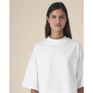 ST/ST Stella Raya - The women's cropped t-shirt in recycled cotton - Relaxed Fit | Women 200 g/m² - Img 11