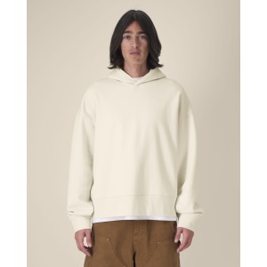 ST/ST Voicer - The unisex boxy hoodie in recycled cotton - Oversized | Unisex 400 g/m² - Img 12