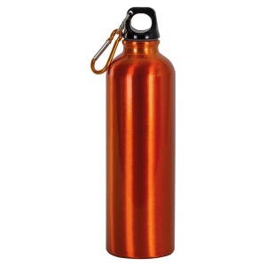 Sticlă de aluminiu cu carabină. 750 ml, fără cutie. - Img 2