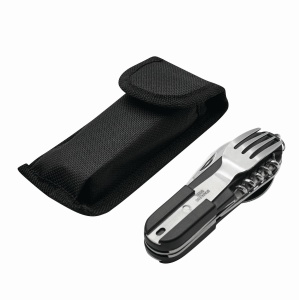 TOP™ Set de instrumente multifuncționale din oțel inoxidabil 7 piese WILDLIFE