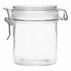 TOP™ Borcan de depozitare din sticla CLICKY S, aprox. 280 ml