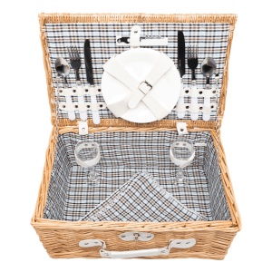TOP™ Coș de picnic din răchită KINGS PARK