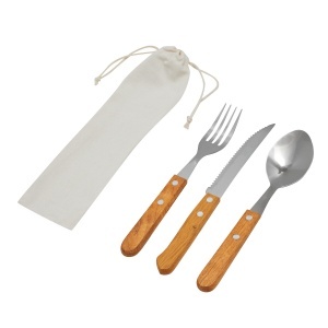 TOP ECO TRIP - Set de tacâmuri, într-o pungă mică de bumbac