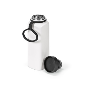 AO Sticlă Ural rSS 820 ml. Perete dublu și etanșă. Capac cu acționare prin apăsare la 360°.