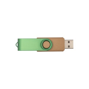 USB flash drive made of wheat straw, biodegradable resin and metal 4Gb - Img 12