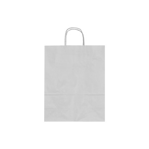 White eco kraft paper bag 25×11×31 cm – CMR, unprinted - Img 2
