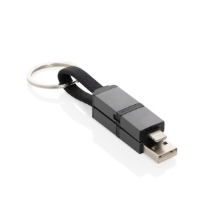 XD™ Terra recycled aluminum 4 in 1 60W fast charging cable