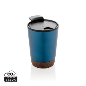 XD™ GRS RPP stainless steel cork coffee tumbler