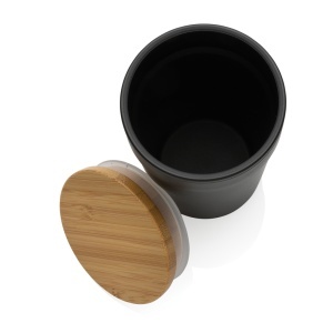 XD™ GRS certified recycled PP mug with bamboo lid - Img 1