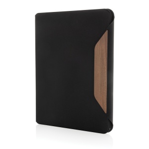 XD™ Teri AWARE™ RPET and walnut A4 portfolio
