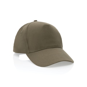 XD™ Impact 5 panel 190gr Recycled cotton cap with AWARE™ tracer