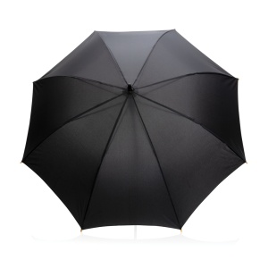XD™ 23" Impact AWARE™ RPET 190T auto open bamboo umbrella