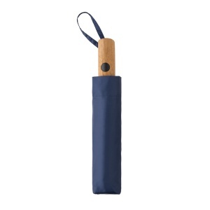 XD™ Umbrelă mini automată 21" Kaycey Aware™ RPET cu mâner din acacia - Img 12