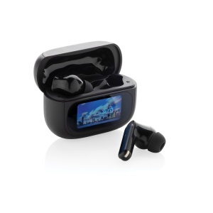 XD Airtune RCS recycled plastic ANC earbuds with touch screen - Img 1