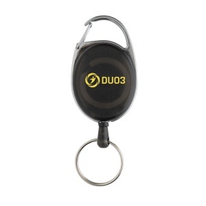 XD Breloc cu clips cu rolă din ABS reciclat RCS