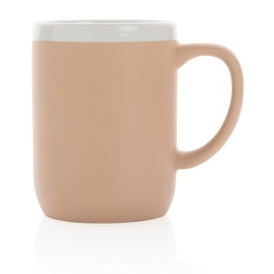 XD Ceramic mug with white rim 300ml - Img 15