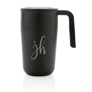 XD GRS Recycled PP and SS mug with handle