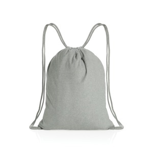 XD Impact AWARE™ recycled cotton drawstring backpack 145g - Img 6