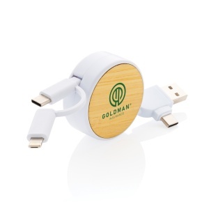 XD RCS recycled plastic Ontario 6-in-1 retractable cable