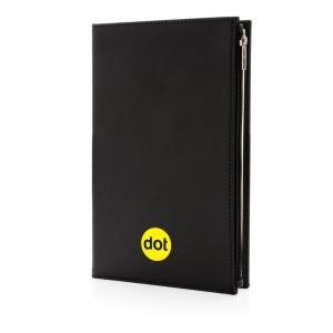 XD Swiss Peak A5 PU notebook with zipper pocket
