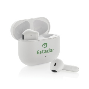 XD Tunevo RCS recycled plastic wireless earbuds