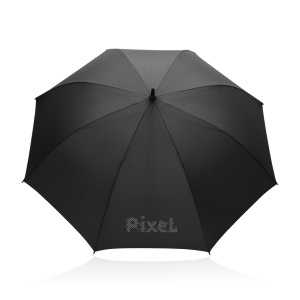 XD Umbrelă Tony Aware RPET din lemn de salcâm, cu deschidere automată, 76 cm