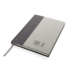 XD Words GRS certified RPET & Kraft A5 notebook