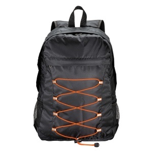 210D RIPSTOP polyester retractable backpack with 4 pockets whome two mesh side pockets - Img 14