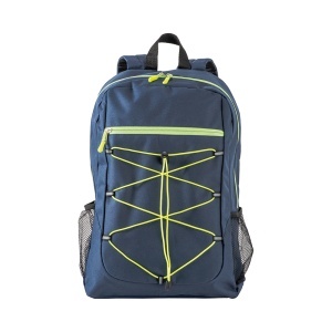 600D polyester 4-pocket backpack (two mesh side pockets). Padded straps and back - Img 14