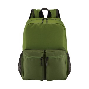 600D polyester 5 pockets backpack, two side meshed, adjustable shoulder straps - Img 2
