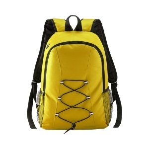 600D polyester Backpack with earbuds port - Img 11