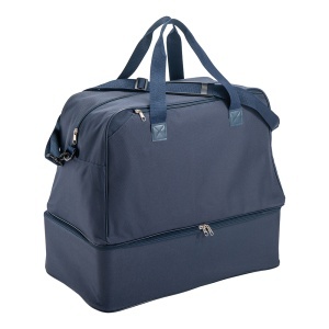 600D polyester sports/travel bag with shoe compartment (without tray)