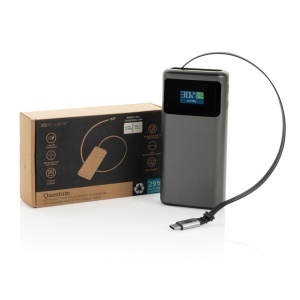 XD Acumulator extern Quantum RCS ultra-rapid PD45W de 10.000 mAh cu ecran
