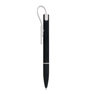 Aluminium twist pen with clip that converts to charging cable USB/Lightning/micro USB - Img 8